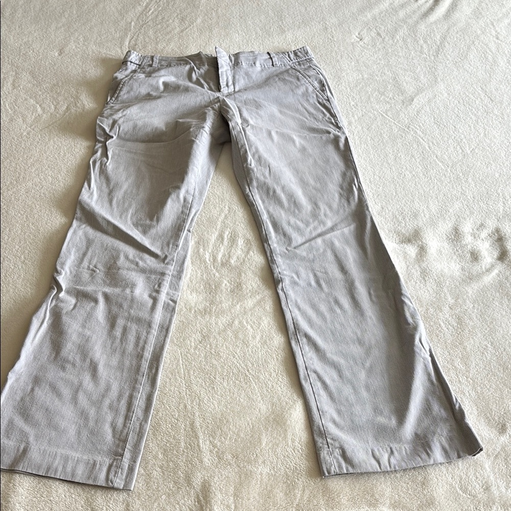 Calvin Klein Gray Chinos with Matte Finish